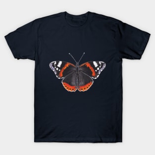 Red Admiral butterfly T-Shirt
